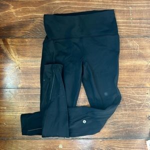 Lululemon lined running tights size 6